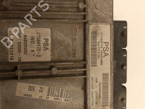 Computer motormanagement PEUGEOT 206 Hatchback (2A/C) 1.4 i | BP25657980M57 