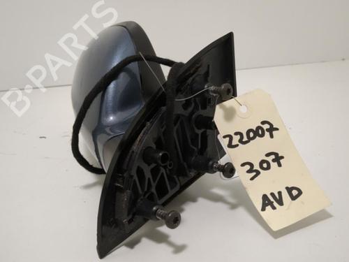 Used Right mirror PEUGEOT 307 (3A/C) 1.6 HDi 110 (109 hp) 25657846