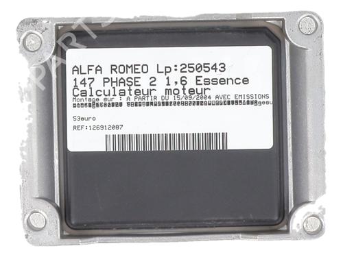 Engine control unit (ECU) ALFA ROMEO 147 (937_) 1.6 16V T.SPARK (937.AXA1A, 937.AXB1A, 937.BXB1A) | BP36237328M57  - Image 5