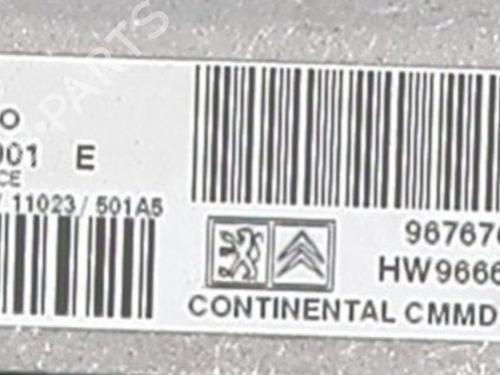 Engine control unit (ECU) CITROËN C4 II (NC_) 1.6 HDi 115 | BP25659007M57  - Image 8