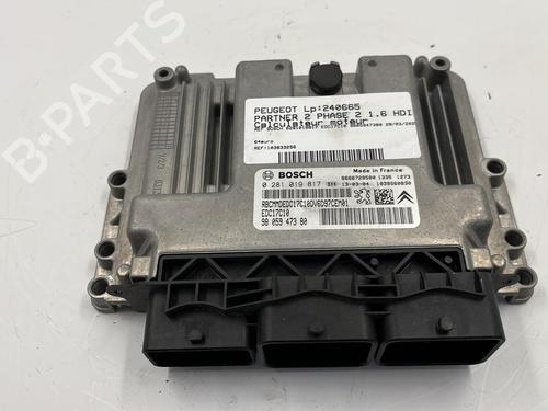 Engine control unit (ECU) PEUGEOT PARTNER Box Body/MPV 1.6 HDi | BP25659636M57 - Image 3
