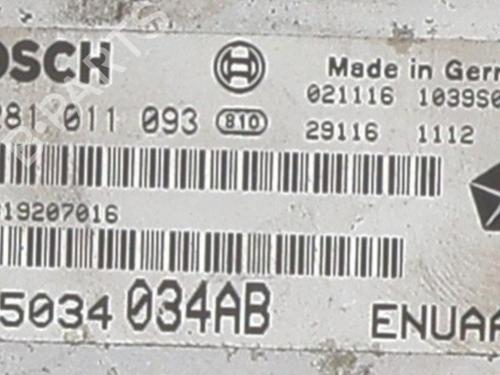 Engine control unit (ECU) CHRYSLER PT CRUISER (PT_) 2.2 CRD | BP33946129M57  - Image 5