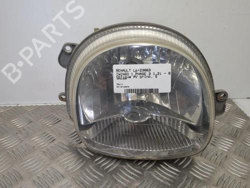 Venstre forlygte RENAULT TWINGO I (C06_) 1.2 (C066, C068) (58 hp) 25655384
