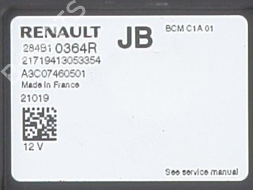Electronic module RENAULT CLIO V (B7_) 1.0 TCe 90 (B7MT) | BP25654572M83 - Image 3