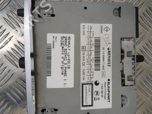 Radio RENAULT GRAND SCÉNIC III (JZ0/1_) 1.9 dCi (JZ0J, JZ0N, JZ1K, JZ1S) | BP25659196E6 