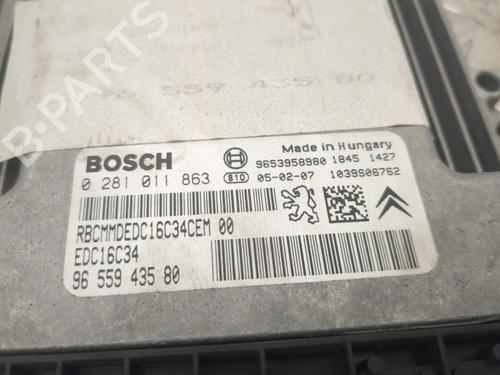 Engine control unit (ECU) CITROËN C4 I (LC_) 1.6 HDi | BP25655760M57