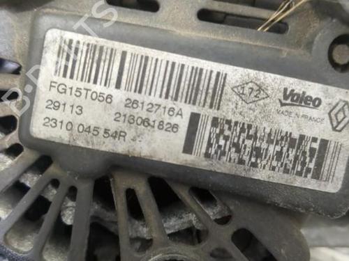 Alternator RENAULT KANGOO Express (FW0/1_) 1.5 dCi 90 (FW0G, FW05, FW08, FW11) | BP25657549M7 