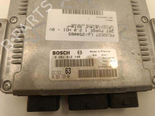 Engine control unit (ECU) PEUGEOT 307 (3A/C) 2.0 HDi 110 | BP25657984M57