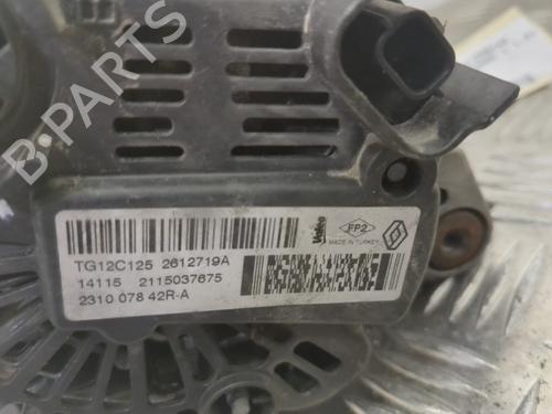 Used Alternator Alternator RENAULT CAPTUR I (J5_, H5_) 1.2 TCe 120 (118 hp) 25656779 25656779