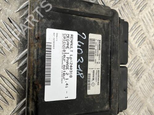 Used Engine control unit (ECU) RENAULT MEGANE I Classic (LA0/1_) 1.4 16V (LA0D, LA1H, lA0W, LA10) (95 hp) 25660232