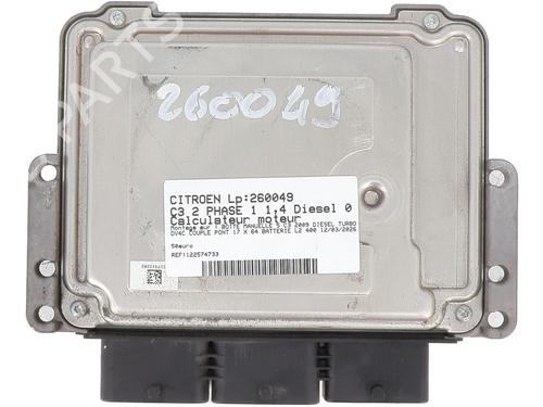 Engine control unit (ECU) CITROËN C3 II (SC_) 1.4 HDi 70 (SC8HZC, SC8HR0, SC8HP4) | BP33038861M57 - Image 6