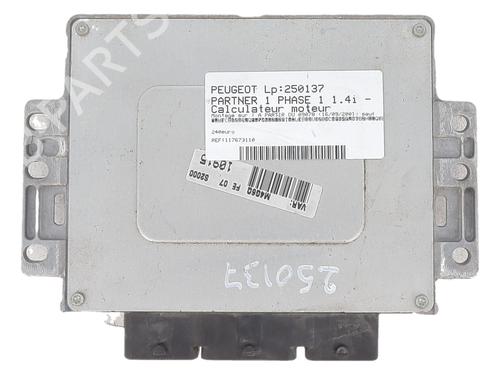 Engine control unit (ECU) PEUGEOT PARTNER MPV (5_, G_) 1.4 | BP30793207M57 - Image 3