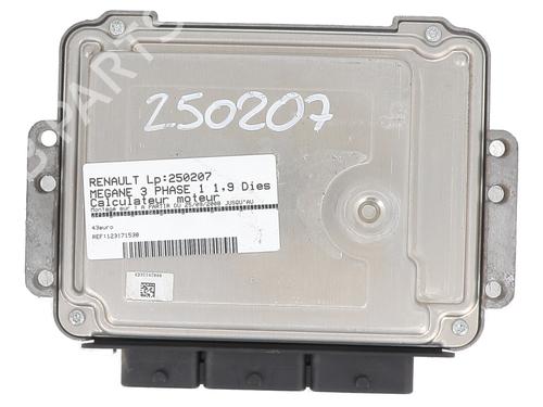 Used Engine control unit (ECU) Engine control unit (ECU) RENAULT MEGANE III Hatchback (BZ0/1_, B3_) 1.9 dCi (BZ0N, BZ0J) (131 hp) 33308524 33308524