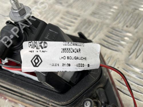 Left tailgate light RENAULT CLIO IV (BH_) 1.5 dCi 75 | BP25660282C79