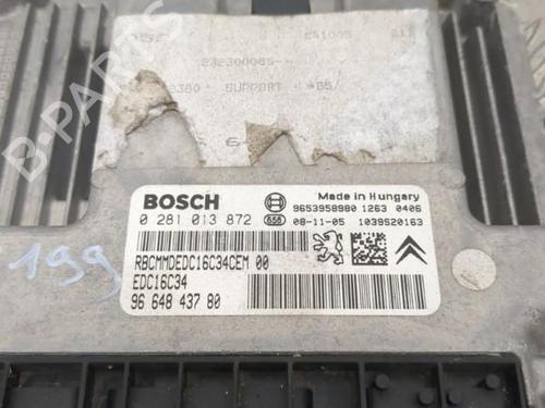Motorstyringsenhet CITROËN C4 I (LC_) 1.6 HDi (90 hp) 25660779