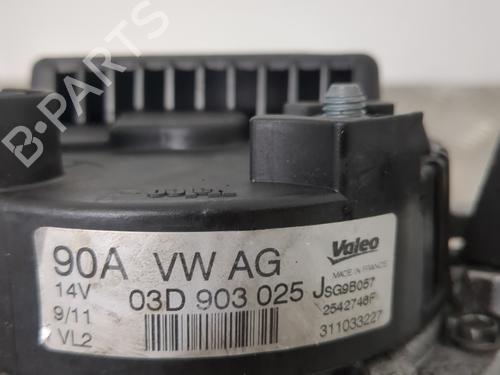 Used Alternator Alternator VW POLO V (6R1, 6C1) 1.2 (70 hp) 25659797 25659797