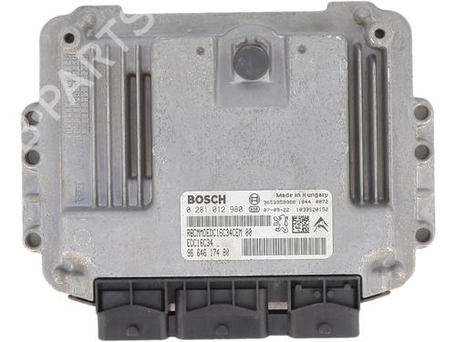 Engine control unit (ECU) CITROËN C4 Picasso I MPV (UD_) 1.6 HDi | BP25656469M57 - Image 7
