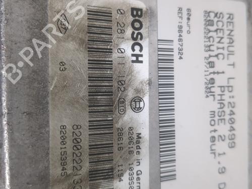 Computer motormanagement RENAULT SCÉNIC I MPV (JA0/1_, FA0_) 1.9 dCi (JA05, JA1F) | BP25659913M57 