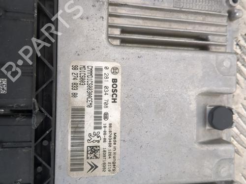 Used Engine control unit (ECU) PEUGEOT 308 II (LB_, LP_, LW_, LH_, L3_) 1.5 BlueHDi 130 (131 hp) 30517754