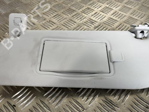 Used Left sun visor PEUGEOT 208 I (CA_, CC_) 1.6 HDi / BlueHDi 75 (75 hp) 25656619