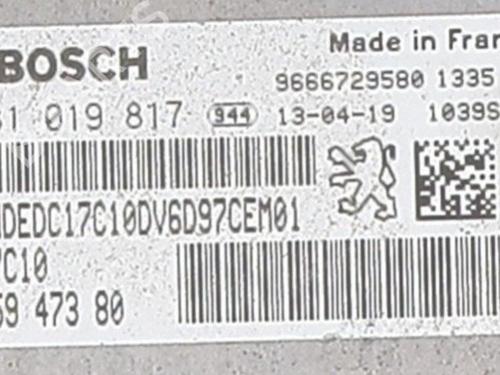 Engine control unit (ECU) PEUGEOT PARTNER Tepee | BP33954258M57 - Image 4