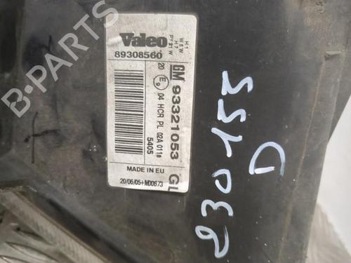 Right headlight OPEL MERIVA A MPV (X03) 1.7 CDTI (E75) | BP25660712C29 