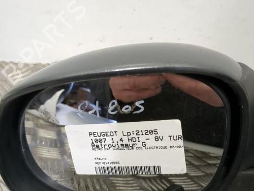 Used Left mirror PEUGEOT 1007 (KM_) 1.4 HDi (68 hp) 25657211