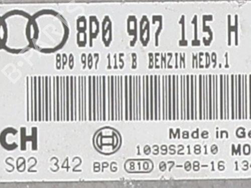 Engine control unit (ECU) AUDI A3 (8P1) S3 quattro | BP34524786M57 - Image 3
