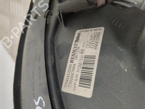 Left headlight RENAULT SCÉNIC I MPV (JA0/1_, FA0_) 1.9 dCi (JA05, JA1F) | BP25657782C28 