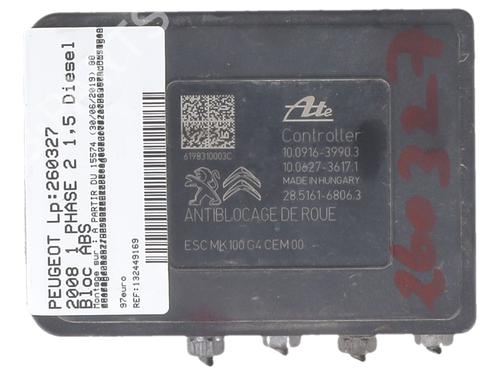 ABS pump PEUGEOT 2008 I (CU_) 1.5 BlueHDI 120 | BP39019438M43 - Image 2