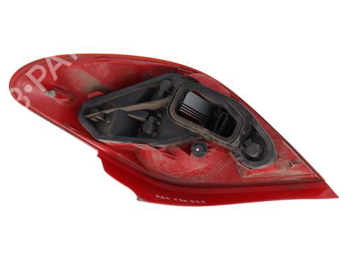 Left taillight PEUGEOT 207 (WA_, WC_) 1.6 HDi | BP29040177C34