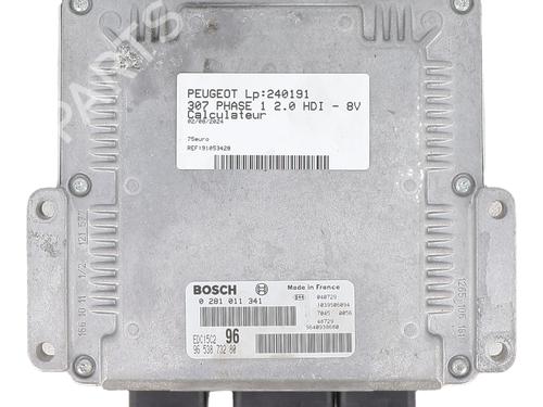 Engine control unit (ECU) PEUGEOT 307 (3A/C) 2.0 HDi 110 | BP25658476M57  - Image 6