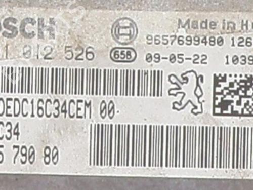 Engine control unit (ECU) PEUGEOT 206+ (2L_, 2M_) 1.4 HDi eco 70 | BP28216246M57  - Image 5
