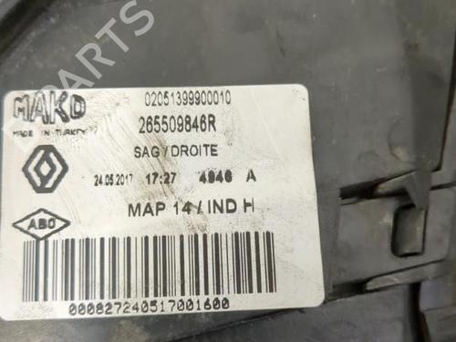 right-taillight-renault-clio-iv-bh_-2012-2013-2014-2015-2016-2017-2018-2019-2020-2021-25660725 main image
