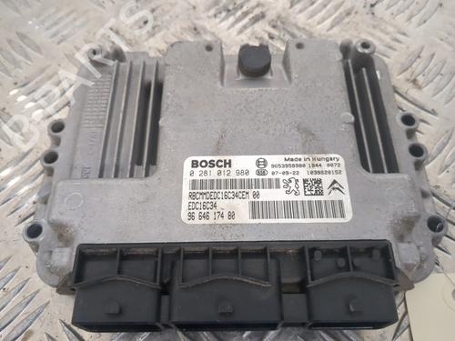 Motorstyringsenhed CITROËN C4 Picasso I MPV (UD_) 1.6 HDi (109 hp) 25656469