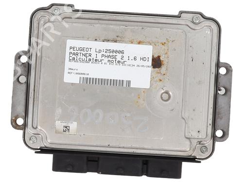 Engine control unit (ECU) PEUGEOT PARTNER MPV (5_, G_) 1.6 HDi 90 | BP26217847M57