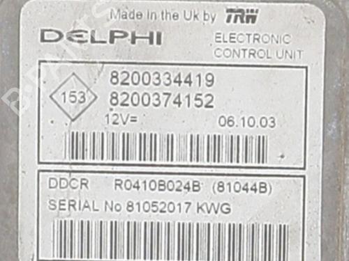 Engine control unit (ECU) RENAULT SCÉNIC II (JM0/1_) 1.5 dCi (JM02, JM13) | BP25657346M57  - Image 6