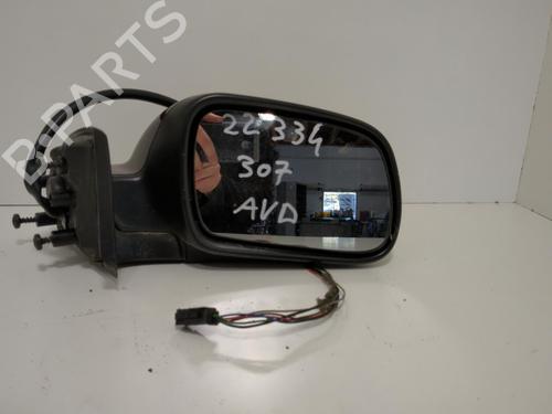 Right mirror PEUGEOT 307 (3A/C) 1.4 HDi | BP25657849C27 
