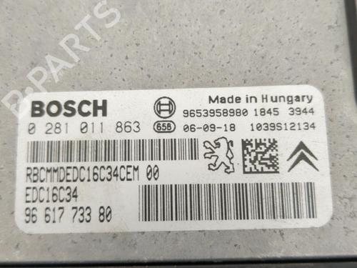 Used Engine control unit (ECU) PEUGEOT 307 (3A/C) 1.6 HDi (90 hp) 25659488