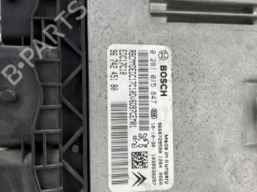 Engine control unit (ECU) CITROËN C3 Picasso (SH_) 1.6 HDI 90 | BP25658457M57  - Image 6