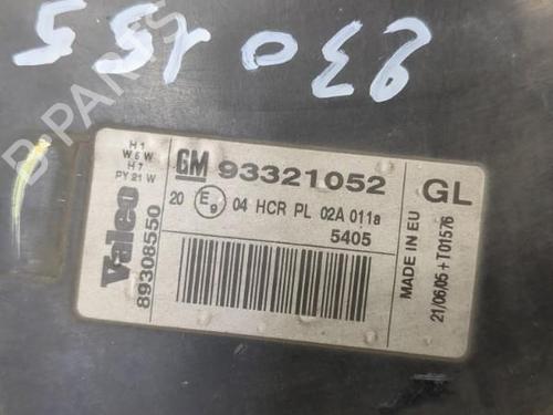Venstre forlygte OPEL MERIVA A MPV (X03) 1.7 CDTI (E75) | BP25660704C28 