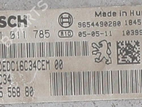 Engine control unit (ECU) CITROËN C2 (JM_) 1.4 HDi | BP25656732M57 - Image 4