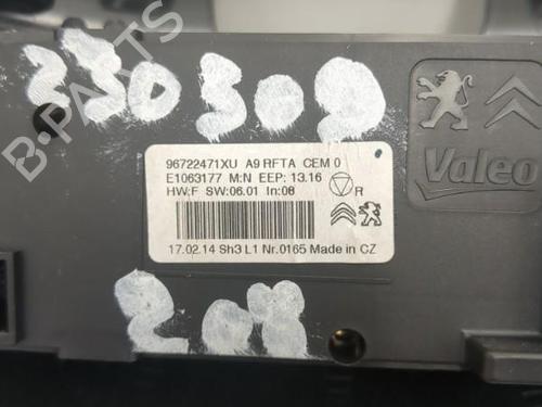 Climate control PEUGEOT 208 I (CA_, CC_) 1.6 HDi / BlueHDi 75 | BP25660805I5