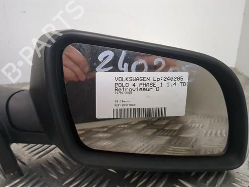 Right mirror VW POLO (9N_, 9A_) 1.4 TDI | BP25659962C27 