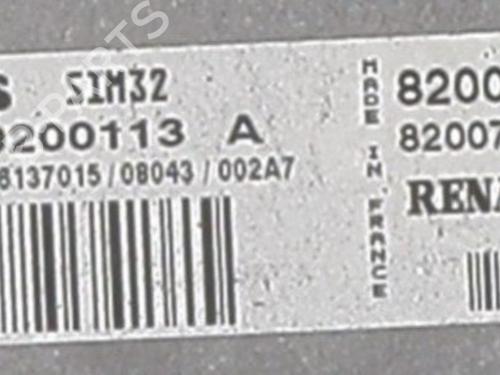 Engine control unit (ECU) RENAULT TWINGO II (CN0_) 1.2 16V (CN0K, CN0V, CN0A) | BP38763230M57 - Image 5