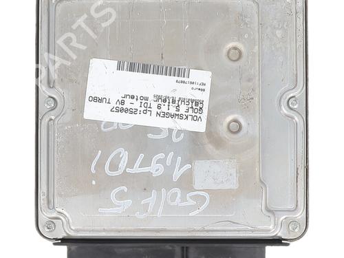 engine-control-unit-ecu-vw-golf-v-1k1-2003-2004-2005-2006-2007-2008-2009-2010-25935484 main image
