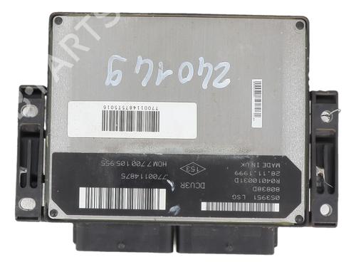 Used Engine control unit (ECU) Engine control unit (ECU) RENAULT CLIO II Hatchback Van (SB0/1/2_) 1.9 D (SB0R) (54 hp) 33687381 33687381