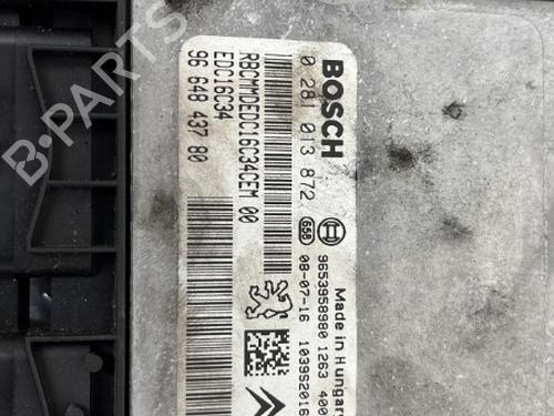 Engine control unit (ECU) PEUGEOT 308 I (4A_, 4C_) 1.6 HDi | BP25658346M57 