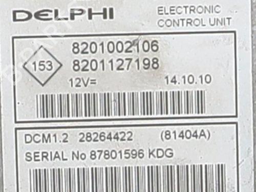 Engine control unit (ECU) DACIA LOGAN MCV (KS_) 1.5 dCi (KS04) | BP25656628M57  - Image 7