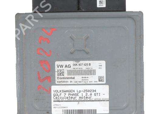 Motorstyringsenhed VW GOLF VII (5G1, BQ1, BE1, BE2) 2.0 GTI (220 hp) 30820975
